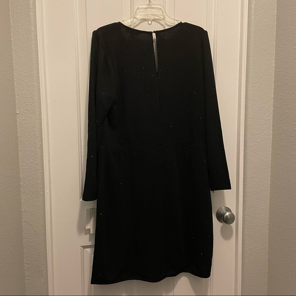 Junior’s Plus Size Speechless Long Sleeve Mock Wrap Dress. Size 2X - Picture 4 of 6
